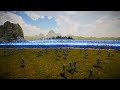 Intense Highland Duel: Jedi Knights vs Xenomorphs | Ultimate Epic Battle Simulator 2 | UEBS 2