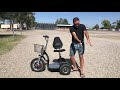 New 5 Star Scooter Excalibur explained www.5starscooter.com  (the real ones)