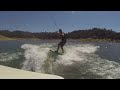 Lake Nacimiento Wakesurfing