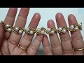 How to make a bracelet /DIY bracelet /beads jewellery  /beads tutorial