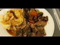 How to prepare amazing and delicious Oven cooked Minted gravy Lamb with Vegetables