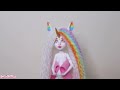 STOCK BOX Doll Customizing: Guinevere the Rainbow Unicorn