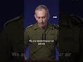 Israeli army spokesperson warns Israel’s defence is ‘not impenetrable’ after Tel Aviv drone attack