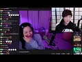 Sykkuno & Leslie matching | Sykkuno reacts to Leslie's singing 