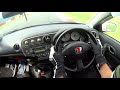 **Foot work camera**Track Day at Donington Park Honda Integra Type R.