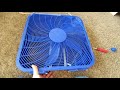 Box Fan Cleaning and take apart Walmart Mainstays and others- quick vid!