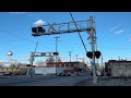 Main Street Railroad Crossing Times Out, Decherd, TN