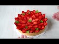 ТАРТ с ЗАВАРНЫМ КРЕМОМ и клубникой🍓