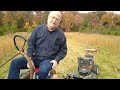 Farmall Cub and DR Power Mower unlikely pair.