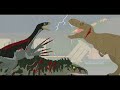 T Rex & Therizinosaurus vs Giganotosaurus | Jurassic World Dominion Final Battle