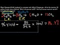 Stoichiometry - Limiting & Excess Reactant, Theoretical & Percent Yield - Chemistry