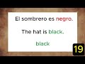 0-110 New Words. Spanish for Beginners: Live Stream Language Exercises