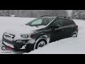 Subaru EXTREME snow test : AMAZING AWD SYSTEM with Nokian R5!