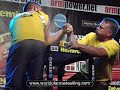 Sergiy Tokarev vs. John Brzenk - Right +95 kg - Nemiroff 2010 - World of Armwrestling.com