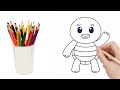 Drawing A Turtle With Me।A Kids-friendly Pencil Tutorial।।