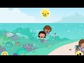 Vacation to Hawaii - Toca Life World [w/ Voice] WE SPOT A WHALE!!!