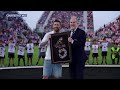 Lionel Messi LIMPS to RECEIVE a TRIBUTE from Inter Miami as the GREATEST WINNER in FOOTBALL