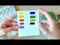 Art Haul | Unboxing and swatching Winsor & Newton Designers Gouache