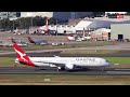 Qantas 787 departure from  Sydney Kingsford Smith