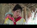 Single girl harvesting bamboo shoots - Rescuing a poor girl injured in the forest | Em Tên Toan