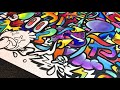 WE CREATED the WORLD's BIGGEST DOODLE ART !! fr. Portix