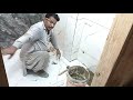 how to tile bathroom floor || tiles for bathroom floor and walls.