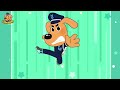 Going to School By Myself | Road Safety Tips | Kids Cartoons | Sheriff Labrador