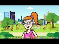 ☀️ Sunny Day Song  | Animated Music | Cartoons for Kids | with Lyrics