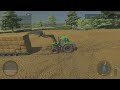 Farming Simulator 22 Stacking Straw on Ballyspring