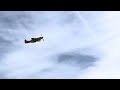 AirShow- Our killer rare P-63 KingCobra flies by with Ole Yeller on its tail 👋🤘🏻🔥