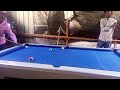 Top notch pool skills. Christmas edition 🎄