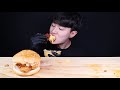 ENG SUB) ASMR SPICY CHICKEN BURGER & FRIED CHICKEN EATING SOUNDS MUKBANG 햄버거 치킨 먹방ASMR MUKBANG