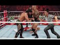 WWE RAW 2024 - Roman Reigns & The Rock vs Cody Rhodes & Seth Rollins