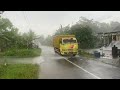 Heavy Rain and Lightning in Village Life | Terrible Storm And Strong Thunder Sound In The Village