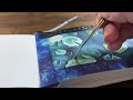 Paint with ME! | Negative Painting Technique  | Painting Lilly Pads  🪷