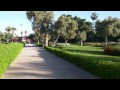 Beautiful garden in the center of Marrakech.