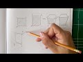 Draw 3D Shapes in Perspective (From Imagination!) ✏️