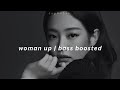 jennie | woman up | bass boosted