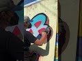 Graffiti letter B - #shorts