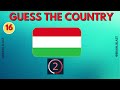 GUESS THE COUNTRY BY ITS FLAG || DIFFICULTY LEVEL- MEDIUM