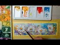 Unique Watercolor Daisies – EASY!