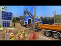 New Water Pipe Installation RC Scale Models 1:14 Movie