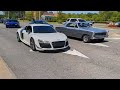 Everyone shows off leaving Cars And Coffee Morrisville (May 2023) Part 2