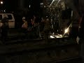 MBTA Green Line Track Renewal - Jack Removal and Ballast Tamping