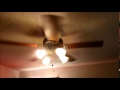 Ceiling fans in my house running on all speeds (better remake)