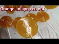 How To Make Orange Lollipop Recipe/Orange Flavoured Lollipops/Only 3 ingredients.