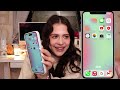 NEW Apple Silicone Case Unboxing! *pink & soft mint*✨🫶🏻📱