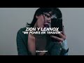 Me Pones En Tension - Zion & Lennox (Letra)