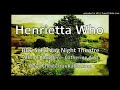 Henrietta Who - Allison Plowden - BBC Saturday Night Theatre