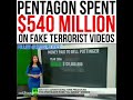 Pentagon Disclosure of Fake Insurgent Iraq War Videos